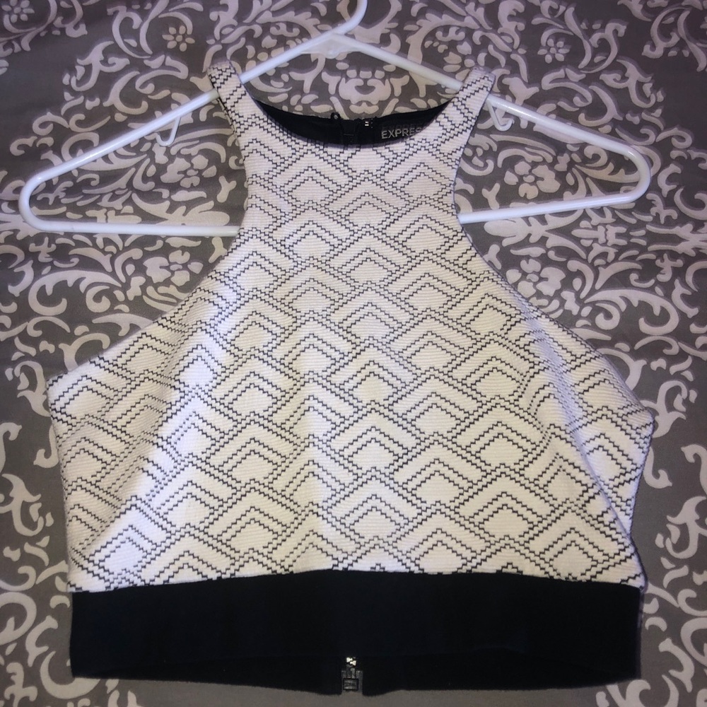Two piece express top and skirt
